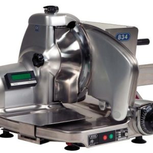 NIEUW: 834 Vleessnijmachine met weegunit